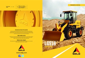 Cargadoras de ruedas SDLG LG916 
