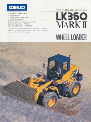 Cargadoras de ruedas Kobelco LK350