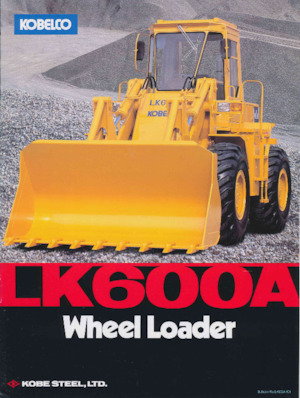 Cargadoras de ruedas Kobelco LK600A