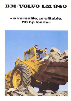 Cargadoras de ruedas Volvo LM840
