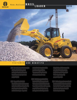 Cargadoras de ruedas New Holland LW 110