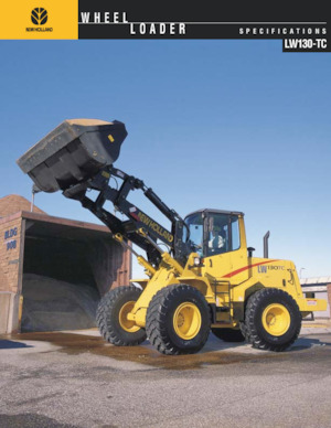 Cargadoras de ruedas New Holland LW 130 TC