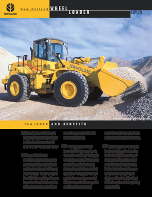 Cargadoras de ruedas New Holland LW270