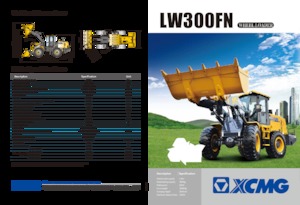 Cargadoras de ruedas XCMG LW300FN