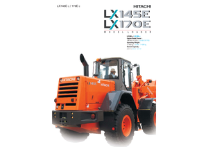 Cargadoras de ruedas Hitachi LX 145 E