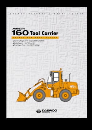 Cargadoras de ruedas Doosan MEGA 160 TC