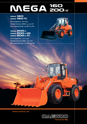 Cargadoras de ruedas Doosan Mega 200 V