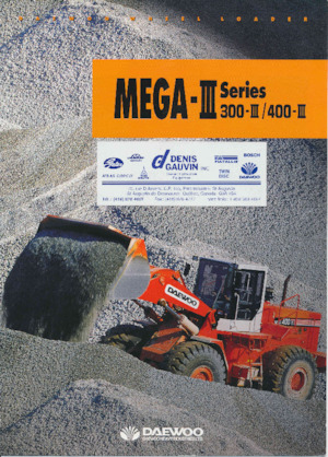 Cargadoras de ruedas Doosan Mega 400-III