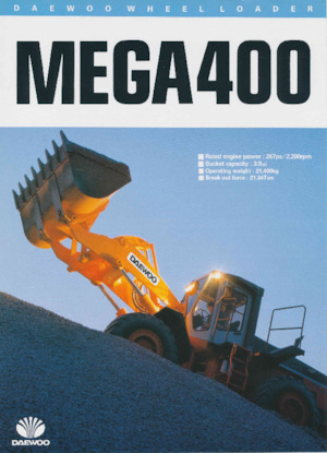 Cargadoras de ruedas Doosan Mega 400