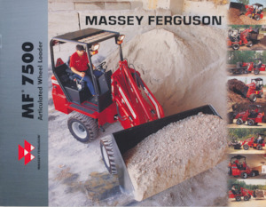 Cargadoras de ruedas Massey Ferguson MF 7500