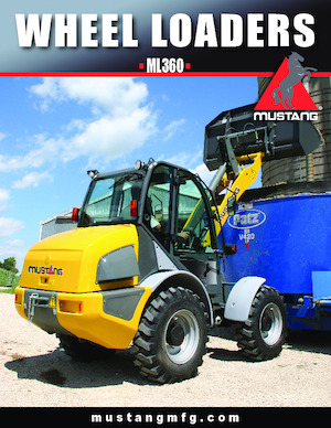 Cargadoras de ruedas Mustang ML 360