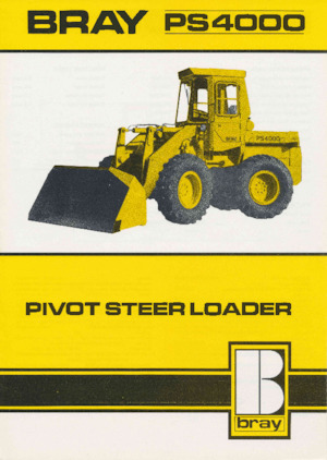 Cargadoras de ruedas Bray PS4000
