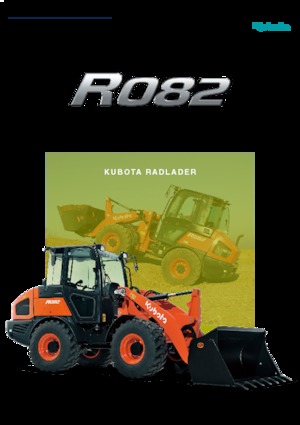 Cargadoras de ruedas Kubota R 082