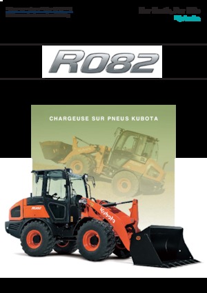 Cargadoras de ruedas Kubota R 082