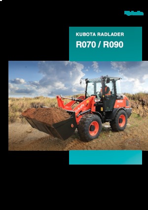 Cargadoras de ruedas Kubota R090