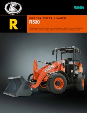 Cargadoras de ruedas Kubota R530