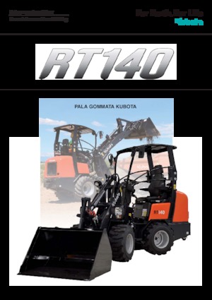 Cargadoras de ruedas Kubota RT140
