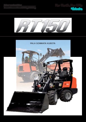 Cargadoras de ruedas Kubota RT150