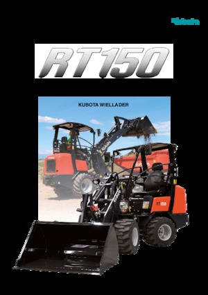 Cargadoras de ruedas Kubota RT150
