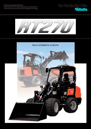Cargadoras de ruedas Kubota RT270