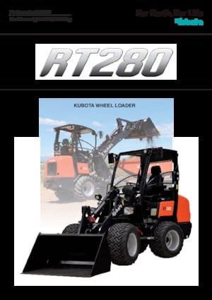 Cargadoras de ruedas Kubota RT280