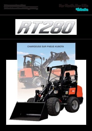 Cargadoras de ruedas Kubota RT280