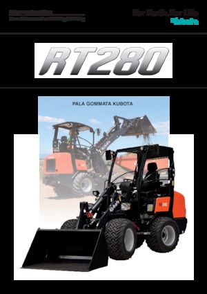 Cargadoras de ruedas Kubota RT280
