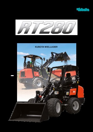 Cargadoras de ruedas Kubota RT280
