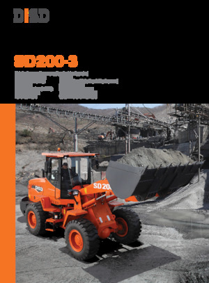 Cargadoras de ruedas Doosan SD200-3