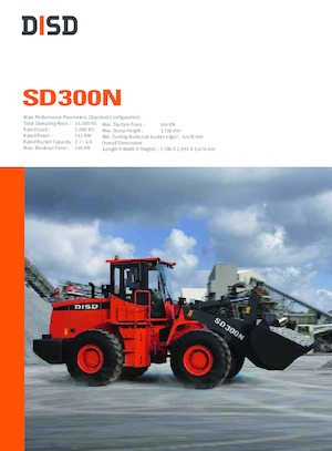 Cargadoras de ruedas Doosan SD300N