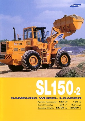Cargadoras de ruedas Samsung SL 150-2