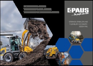 Cargadoras de ruedas Paus TSL 9088 