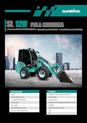 Cargadoras de ruedas Sunward SL12W
