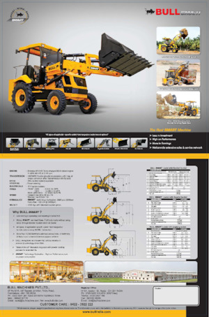 Cargadoras de ruedas Bull SMART 60