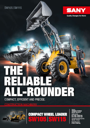 Cargadoras de ruedas Sany SW115