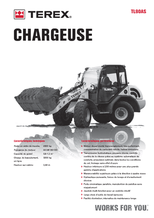 Cargadoras de ruedas Terex TL 80 AS