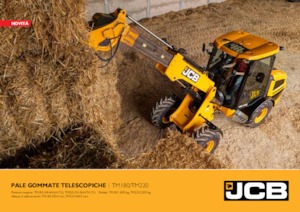 Cargadoras de ruedas JCB TM 180