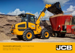 Cargadoras de ruedas JCB TM220 Agri