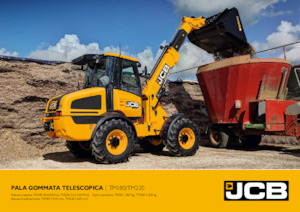 Cargadoras de ruedas JCB TM220 Agri