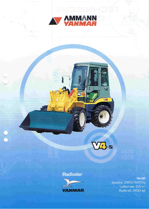Cargadoras de ruedas Yanmar V 4-5