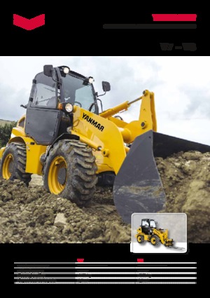 Cargadoras de ruedas Yanmar V8 