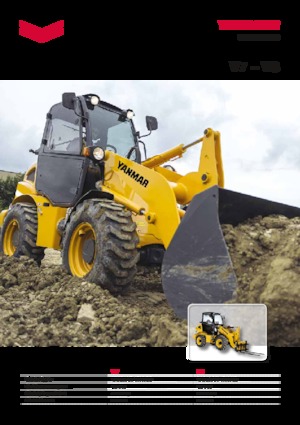 Cargadoras de ruedas Yanmar V8 