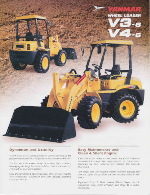 Cargadoras de ruedas Yanmar V4-6