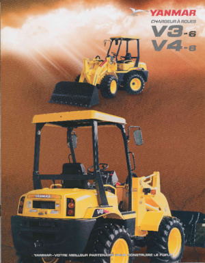 Cargadoras de ruedas Yanmar V4-6