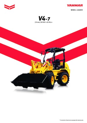 Cargadoras de ruedas Yanmar V4-7