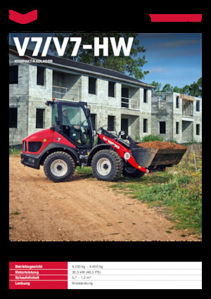 Cargadoras de ruedas Yanmar V7-HW