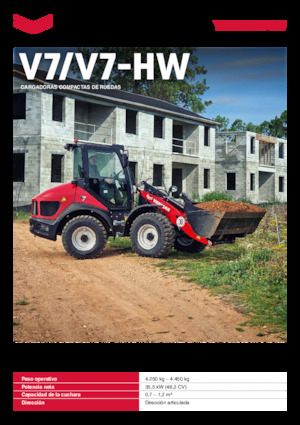 Cargadoras de ruedas Yanmar V7-HW