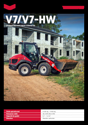 Cargadoras de ruedas Yanmar V7-HW