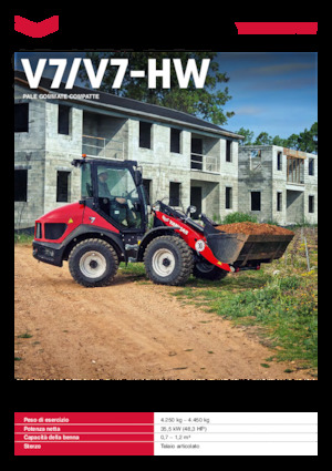 Cargadoras de ruedas Yanmar V7-HW