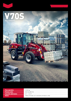 Cargadoras de ruedas Yanmar V70S